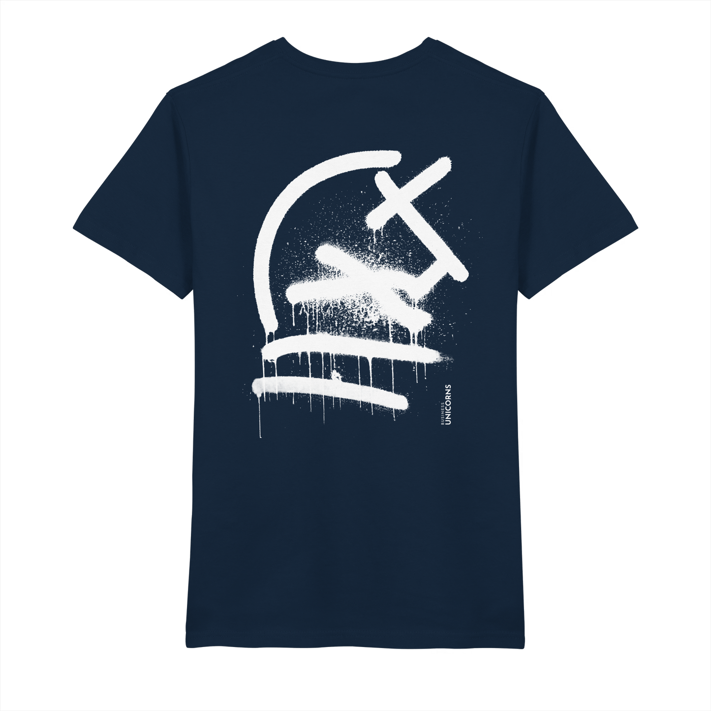 UNICORN Grafitti - Mens Organic V-Neck Shirt