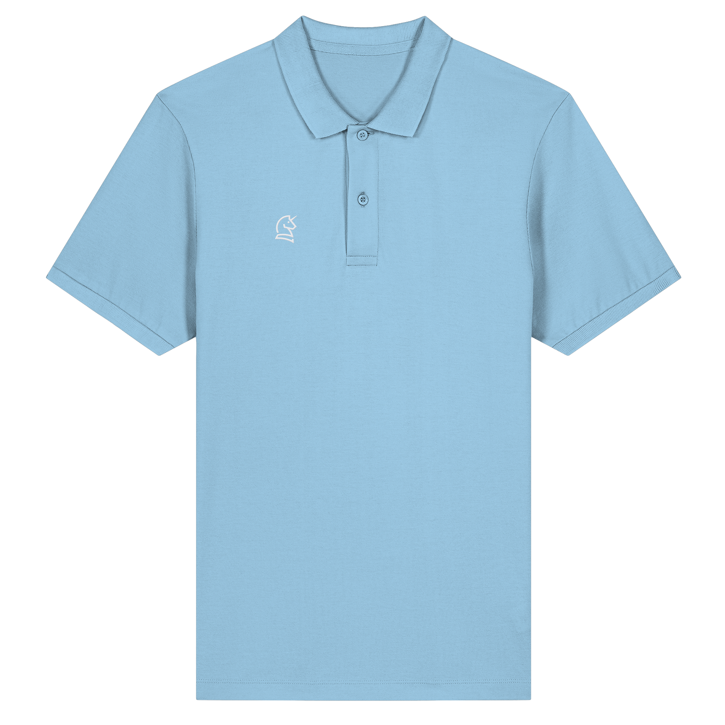 UNICORN Stick - Organic Fitted Poloshirt