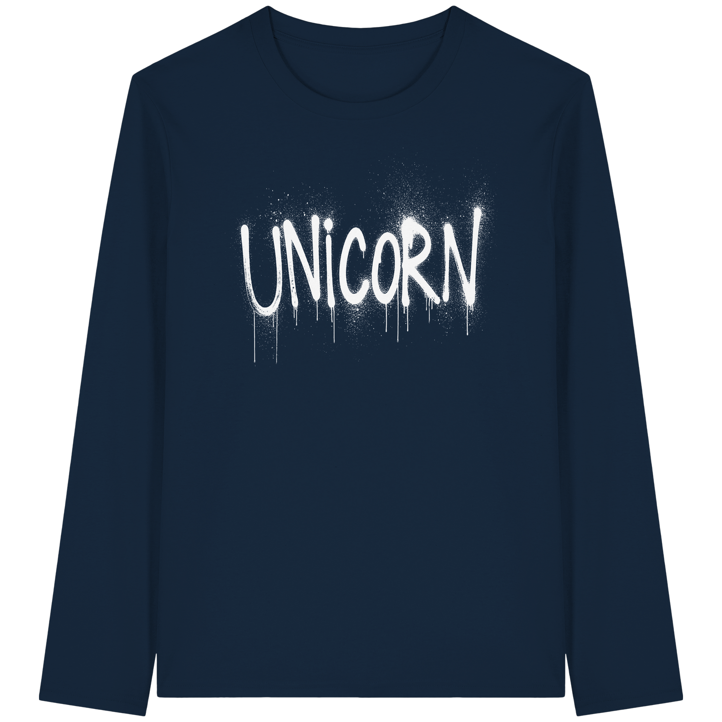 UNICORN Grafitti - Organic Longsleeve T-Shirt