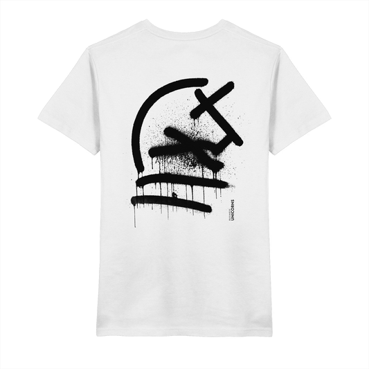 UNICORN Grafitti - Mens Organic V-Neck Shirt