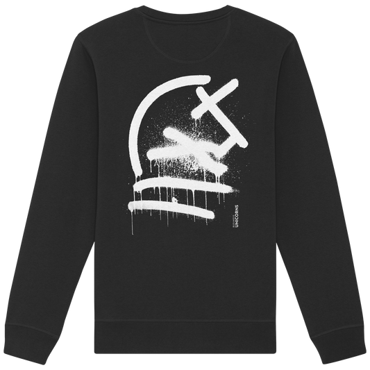 UNICORN Grafitti - Organic Basic Unisex Sweatshirt