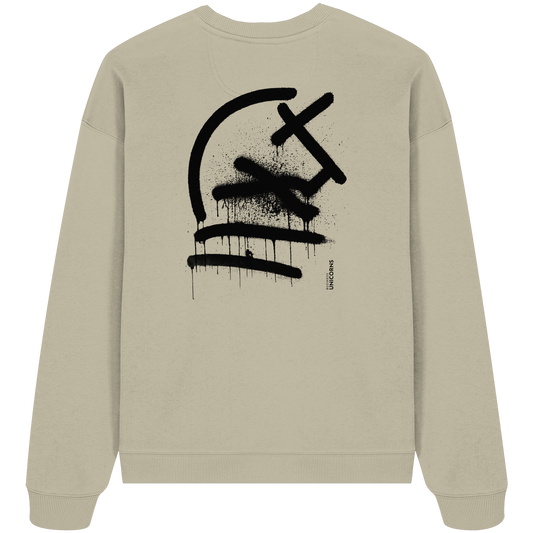 UNICORN Grafitti - Organic Oversize Sweatshirt