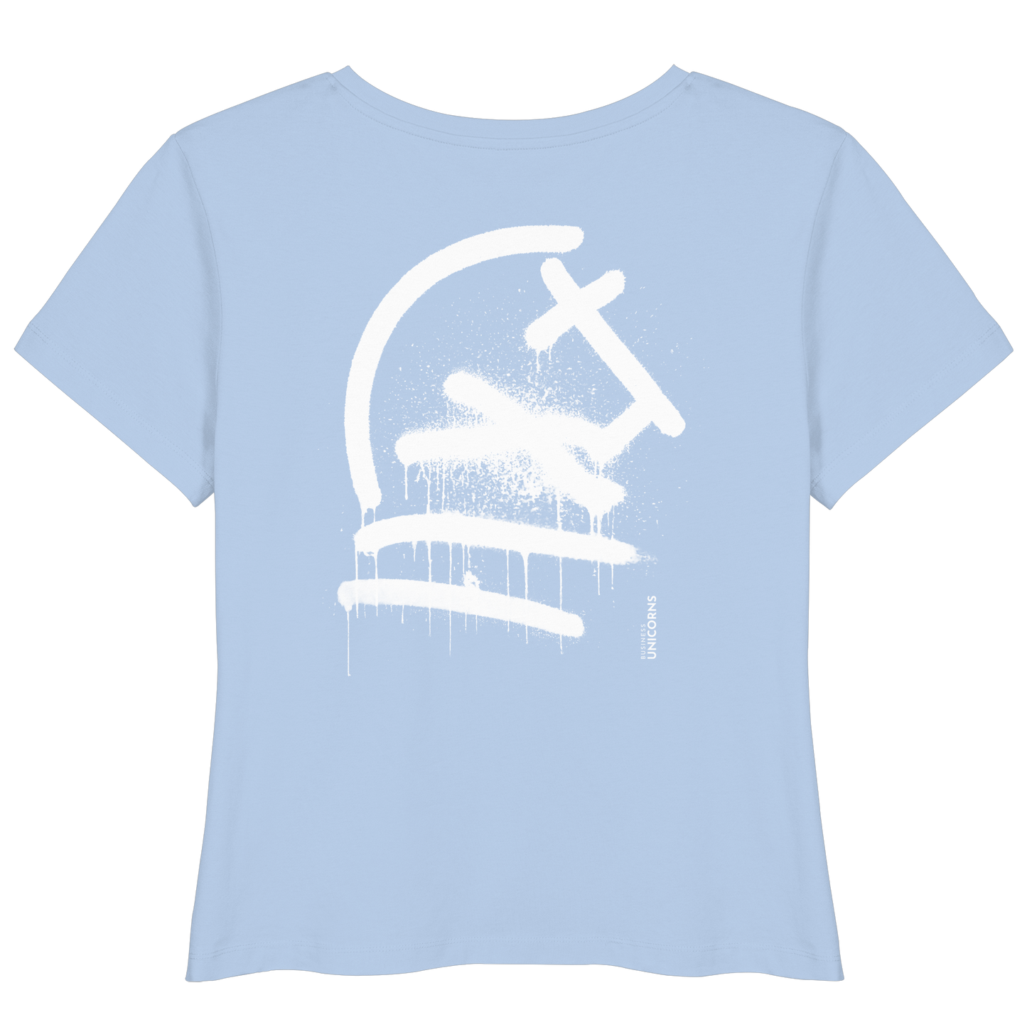 UNICORN Grafitti - Womens Organic Lightweight T-Shirt