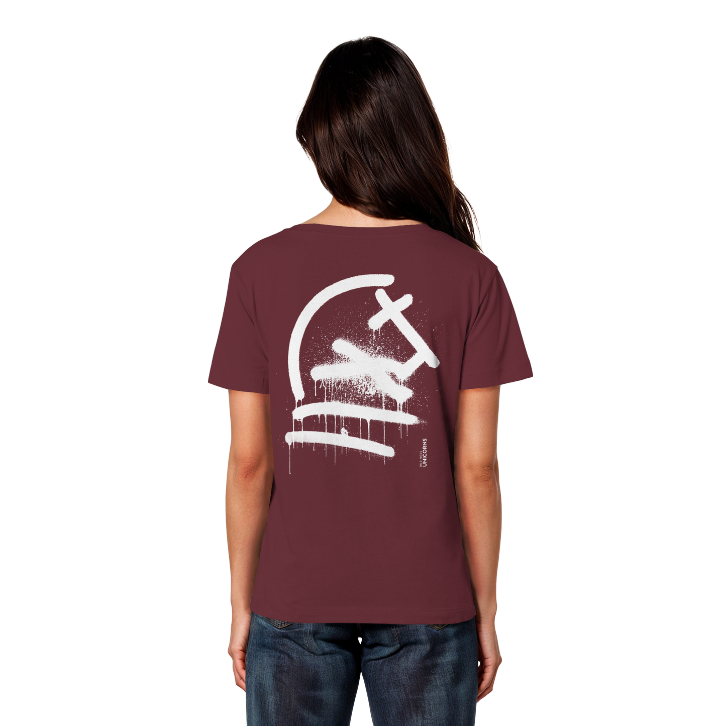 UNICORN Grafitti - Womens Organic Lightweight T-Shirt