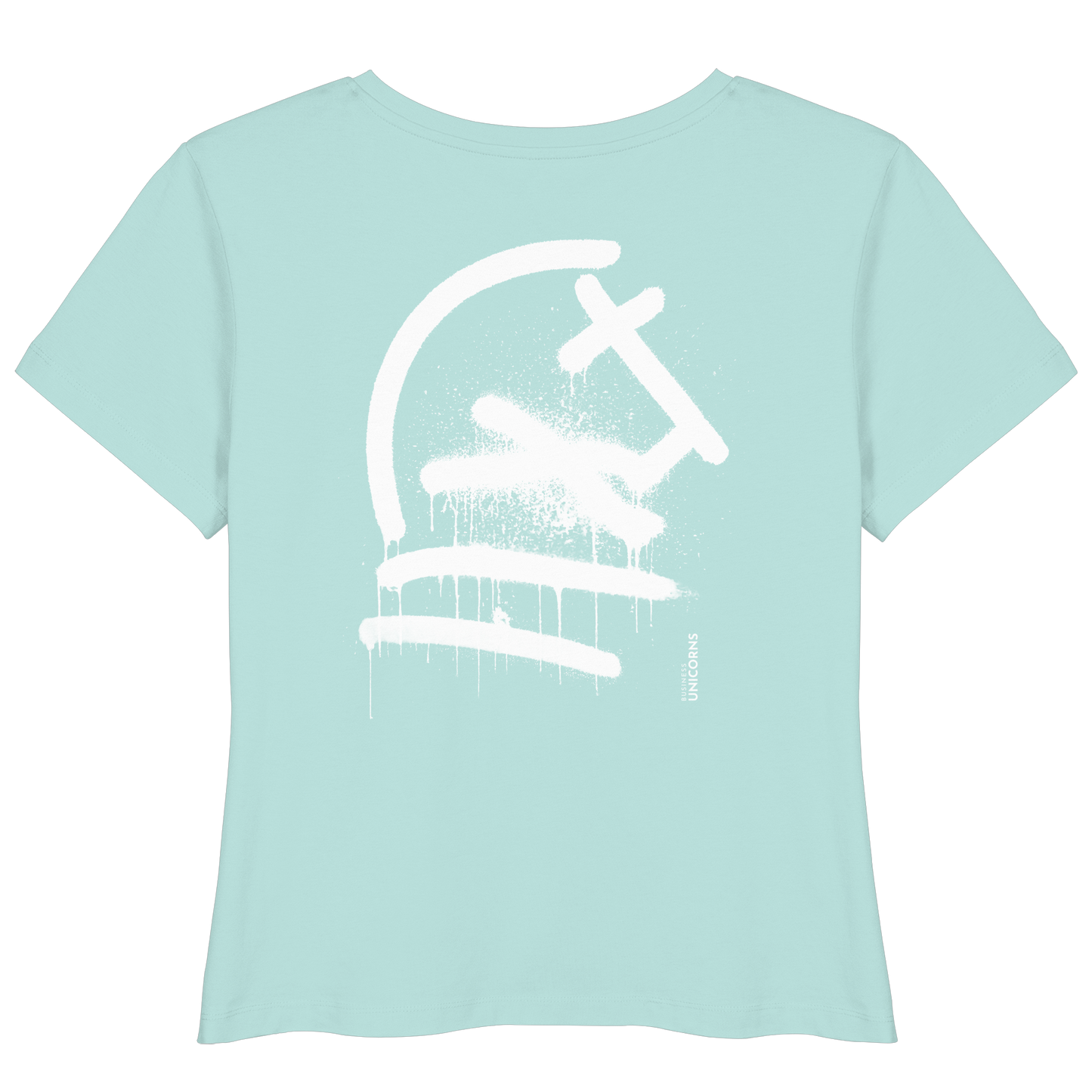UNICORN Grafitti - Womens Organic Lightweight T-Shirt