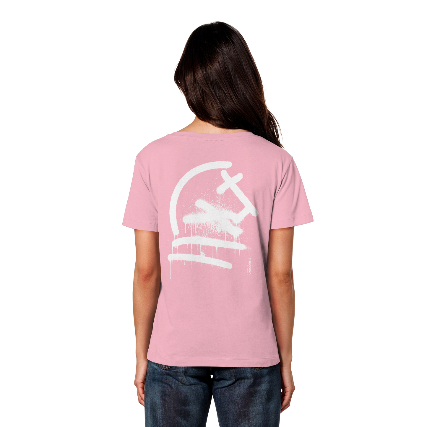 UNICORN Grafitti - Womens Organic Lightweight T-Shirt
