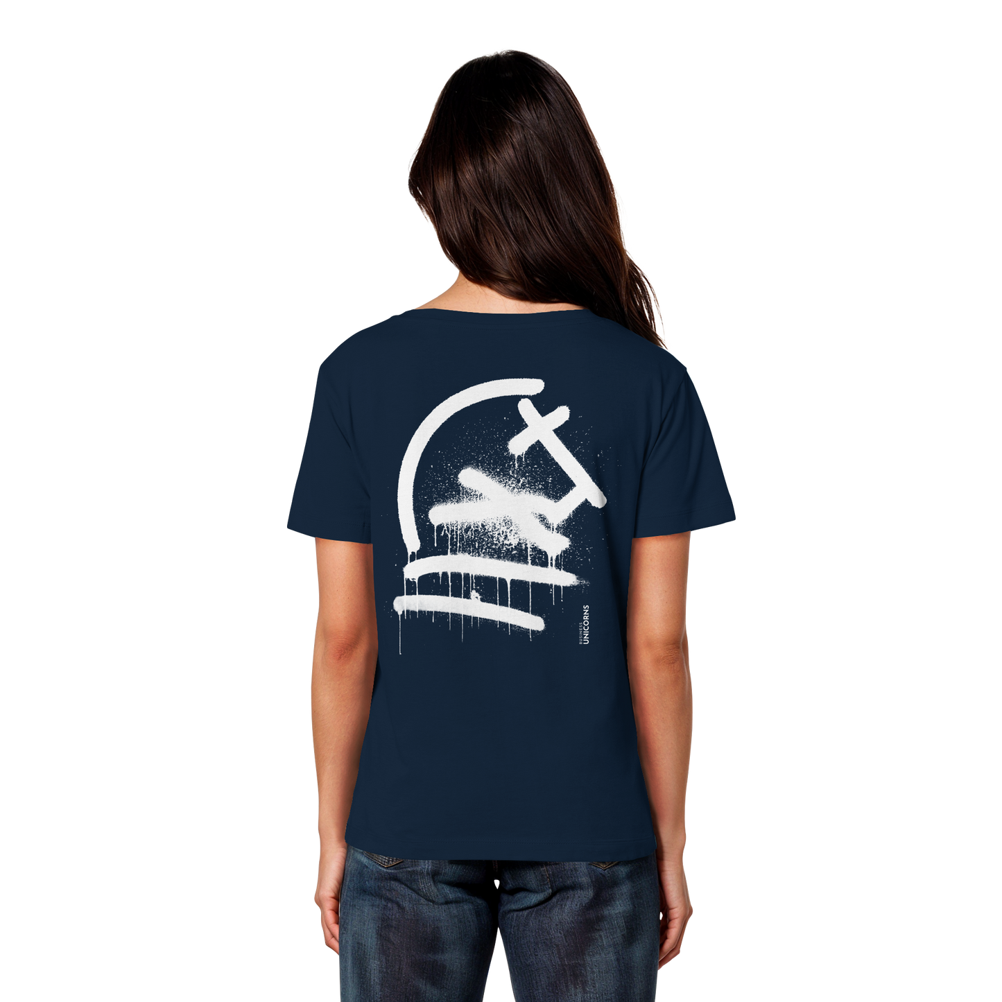 UNICORN Grafitti - Womens Organic Lightweight T-Shirt