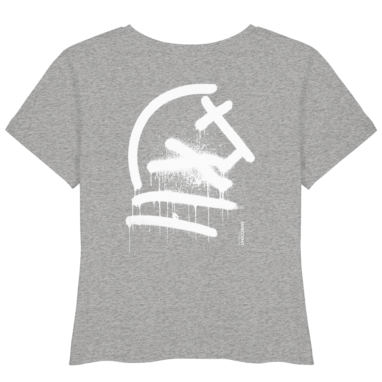 UNICORN Grafitti - Womens Organic Lightweight T-Shirt