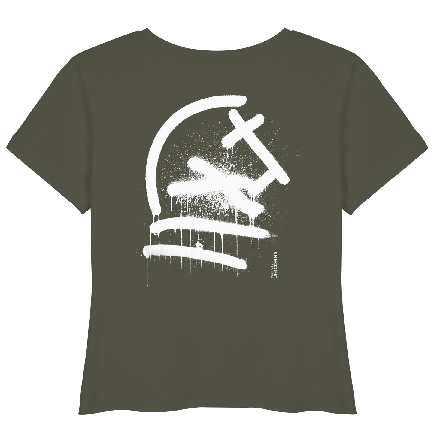 UNICORN Grafitti - Womens Organic Lightweight T-Shirt