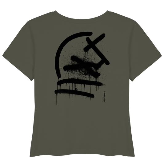 UNICORN Grafitti - Womens Organic Lightweight T-Shirt