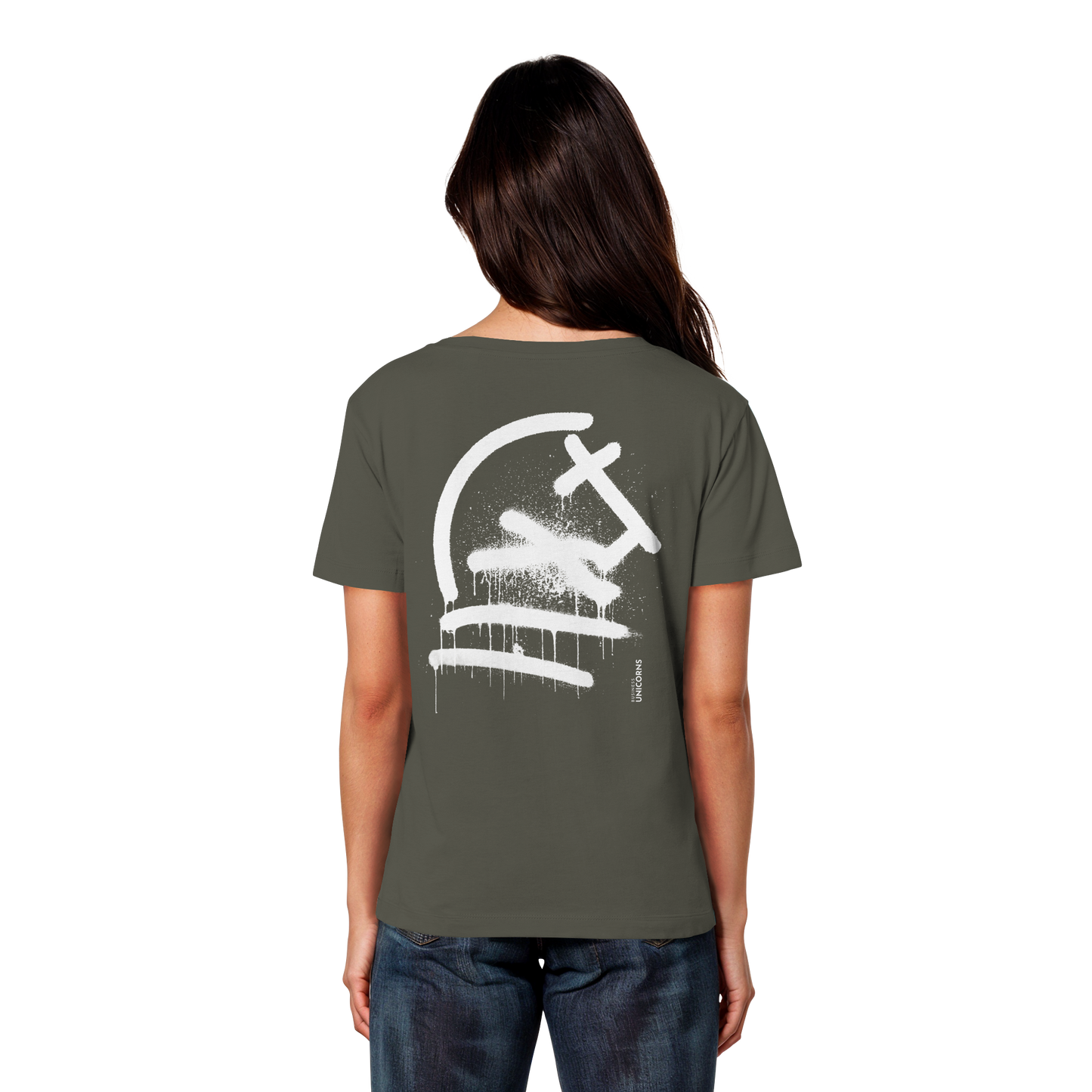 UNICORN Grafitti - Womens Organic Lightweight T-Shirt