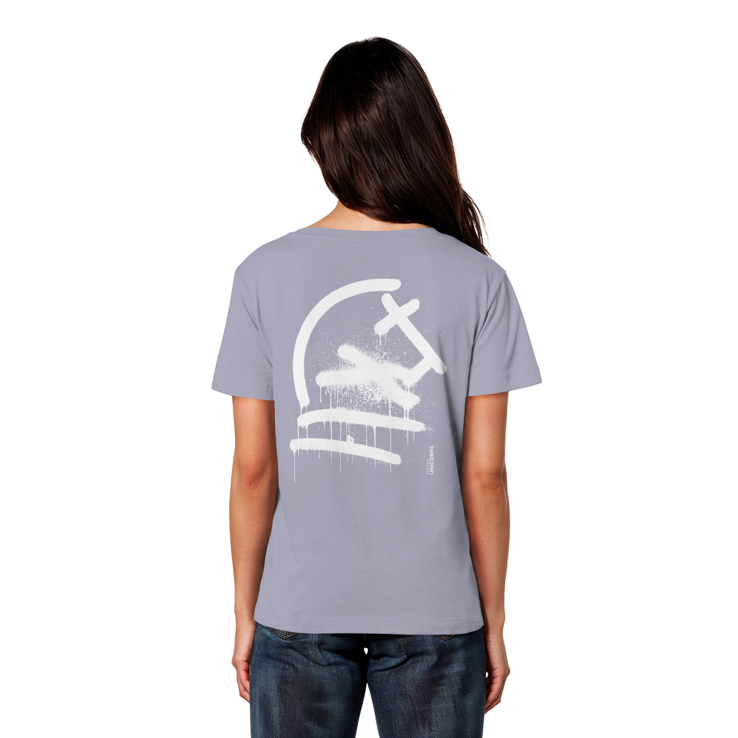 UNICORN Grafitti - Womens Organic Lightweight T-Shirt