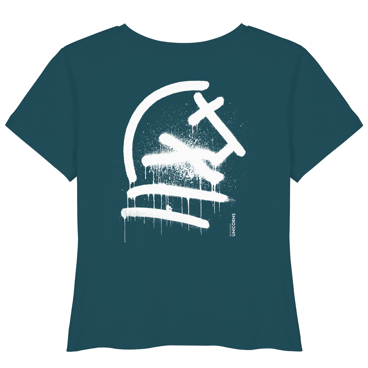 UNICORN Grafitti - Womens Organic Lightweight T-Shirt