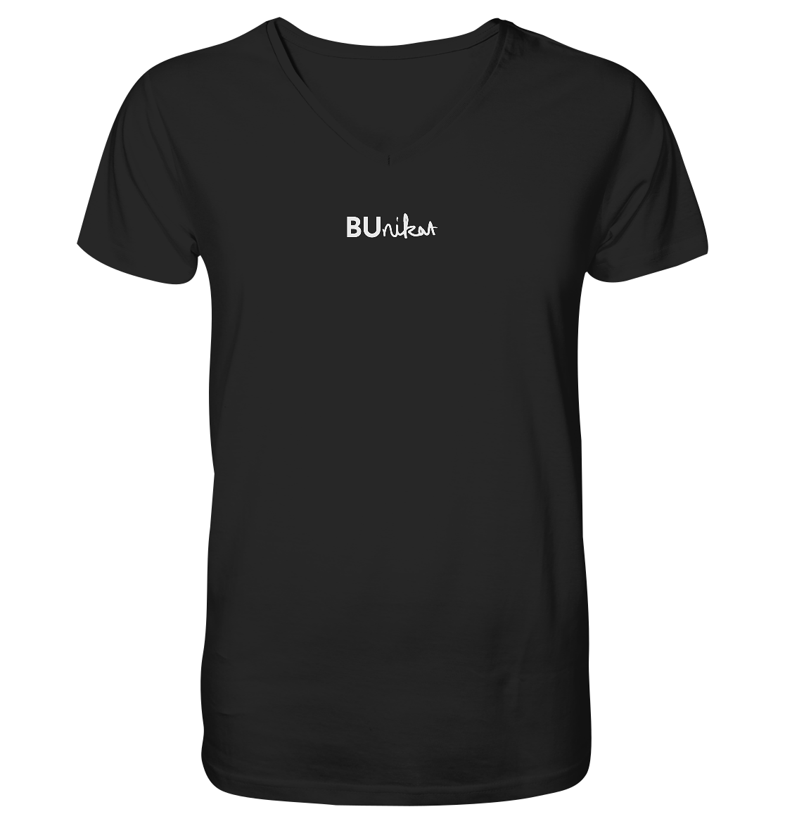 BUnikat - Mens Organic V-Neck Shirt