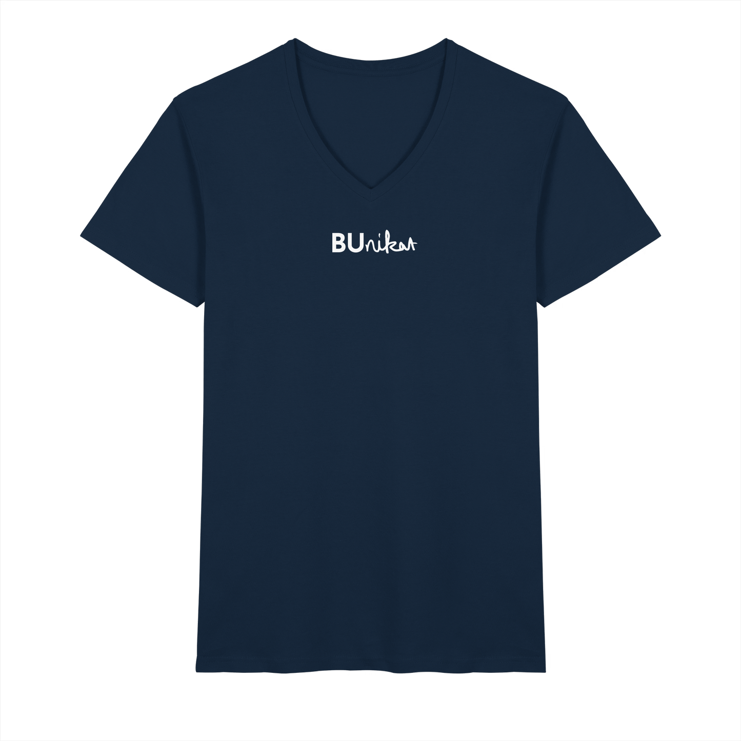 BUnikat - Mens Organic V-Neck Shirt