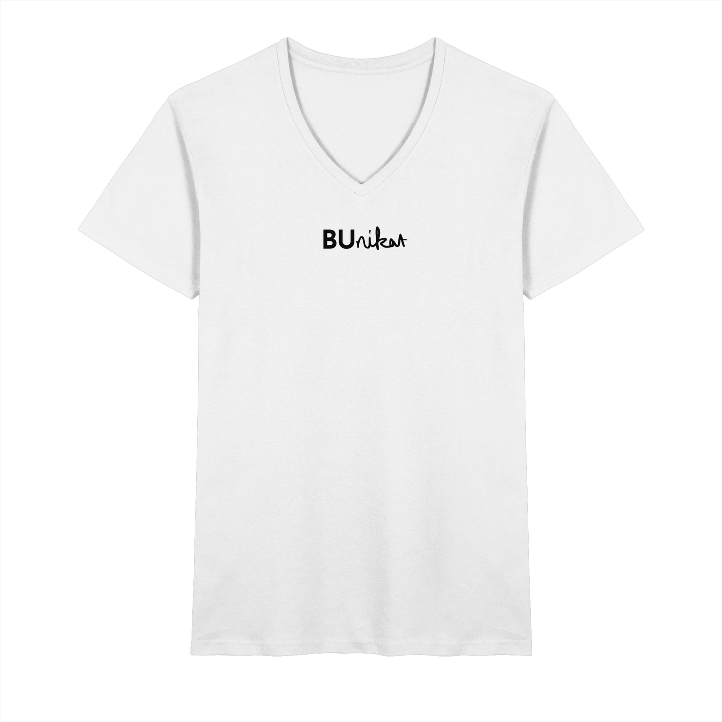 BUnikat - Mens Organic V-Neck Shirt