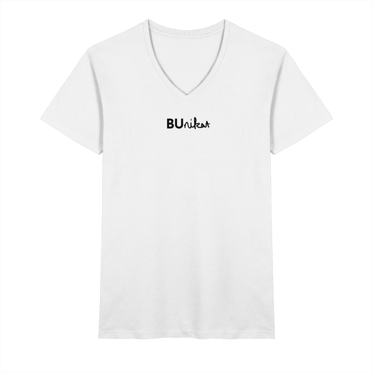 BUnikat - Mens Organic V-Neck Shirt