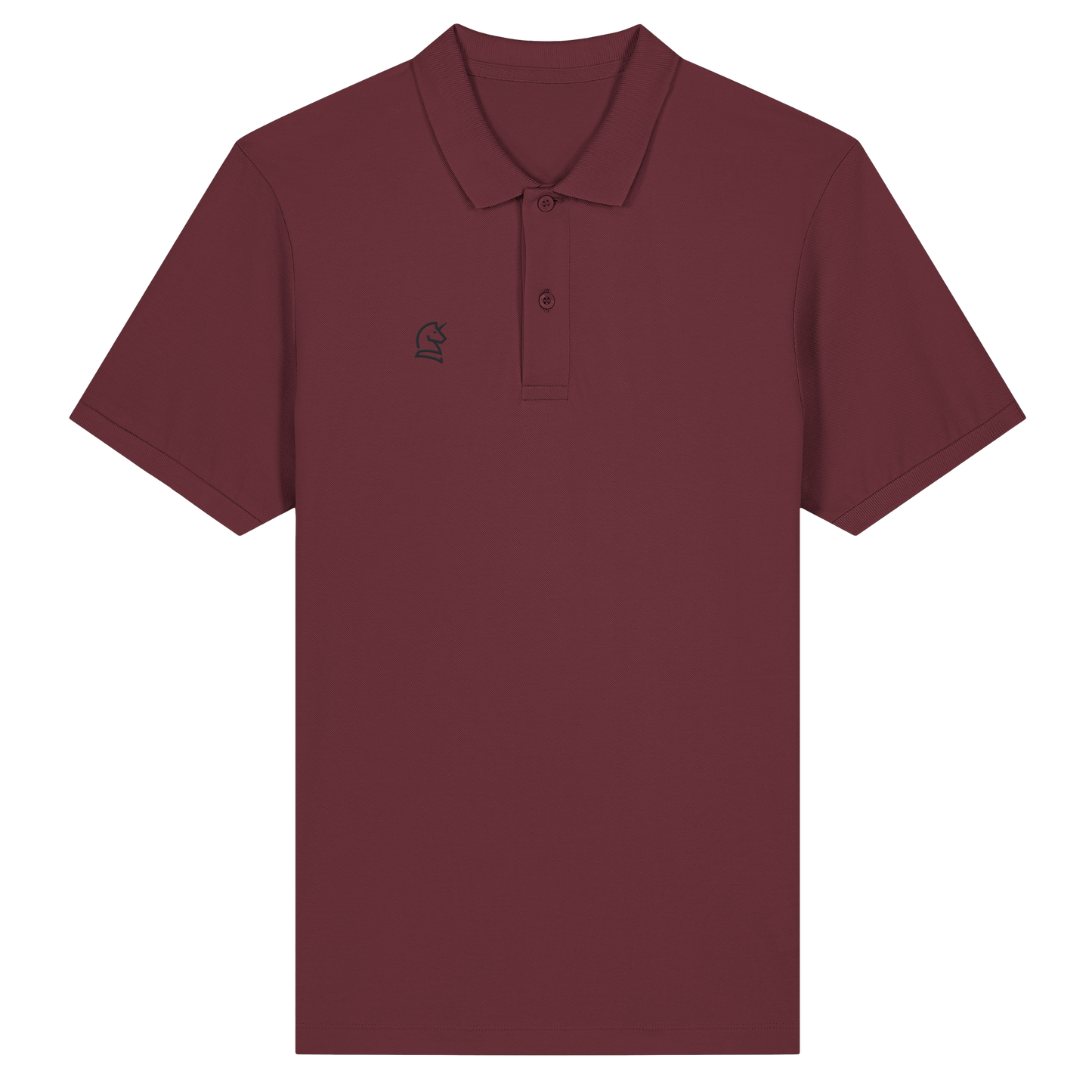 UNICORN Stick - Organic Fitted Poloshirt