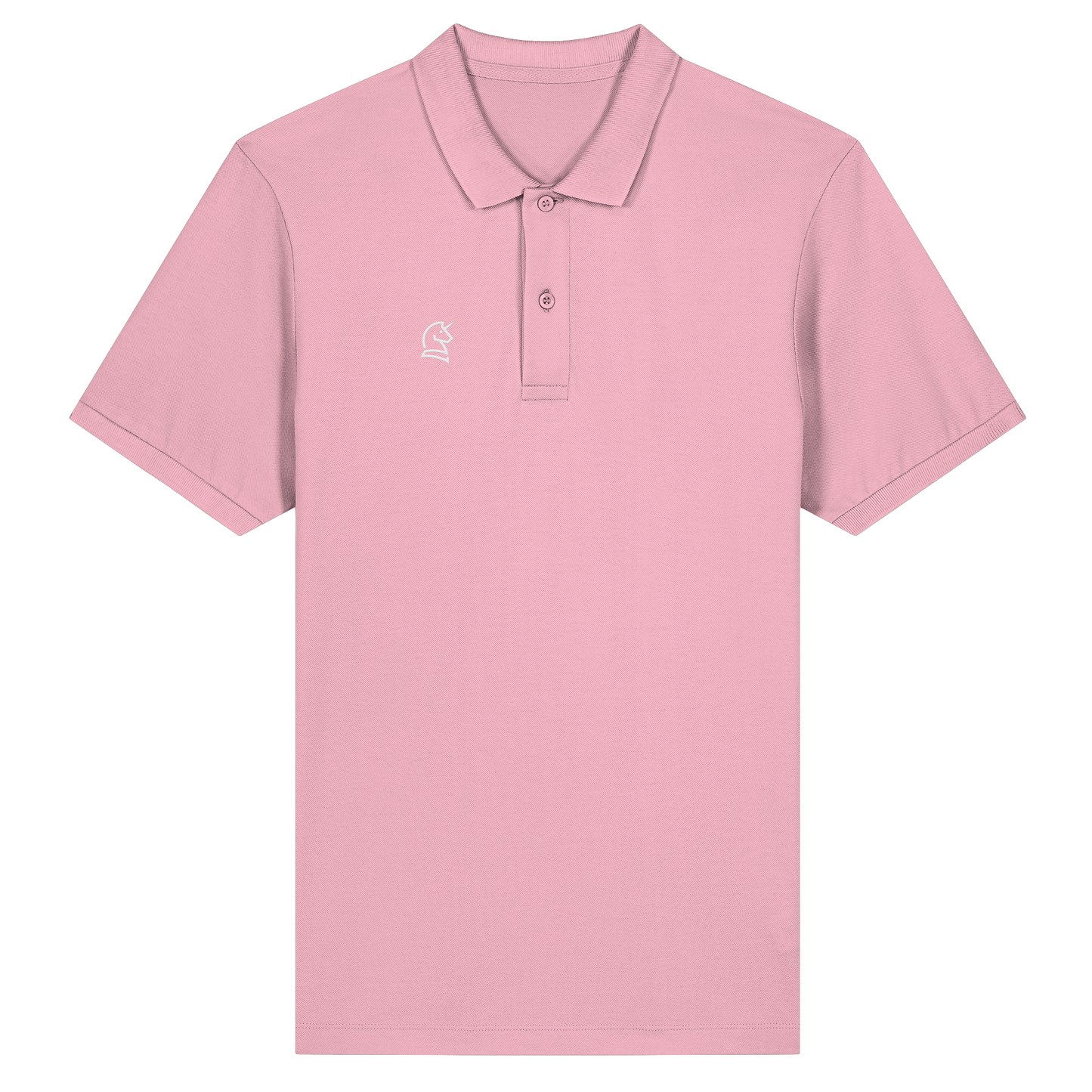 UNICORN Stick - Organic Fitted Poloshirt