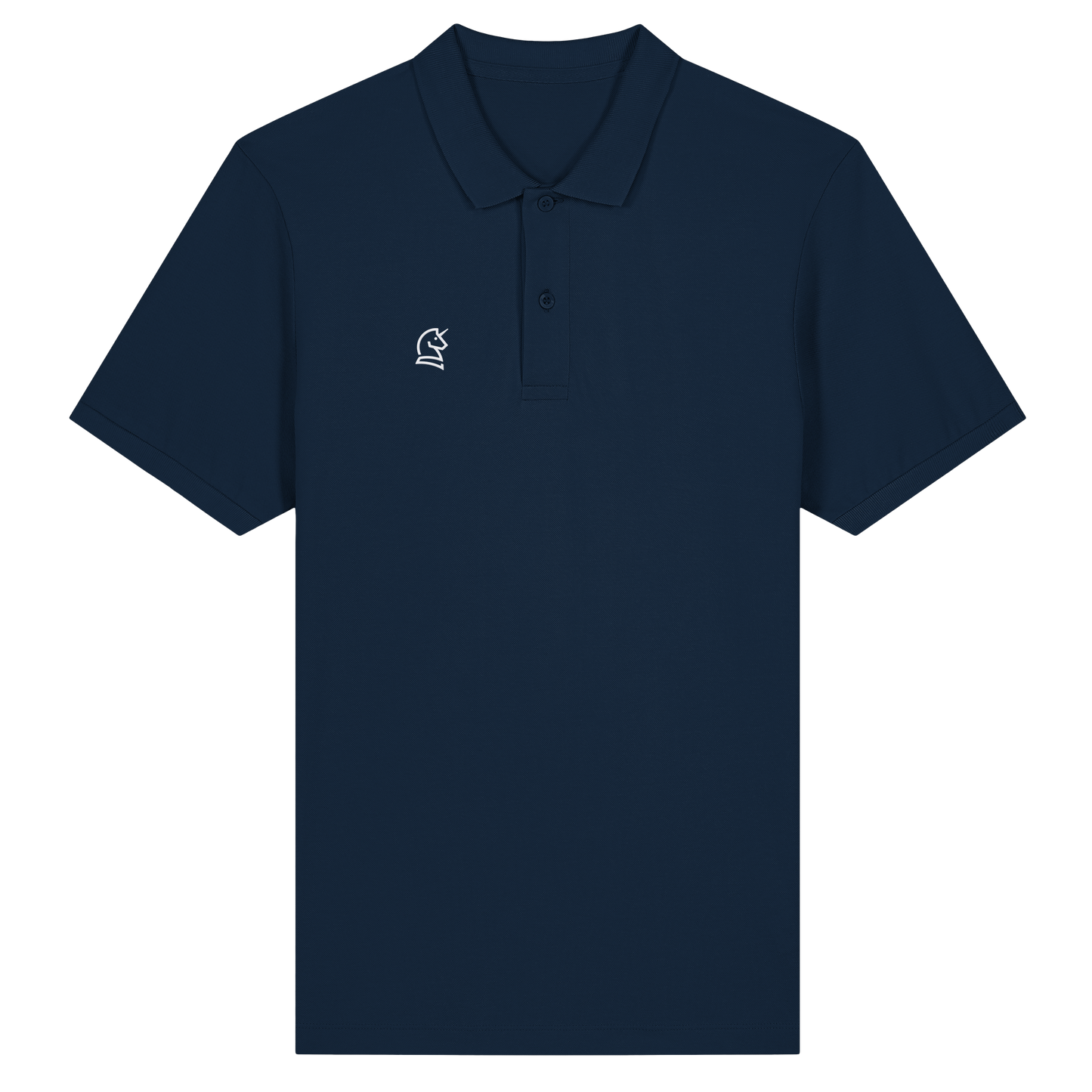 UNICORN Stick - Organic Fitted Poloshirt