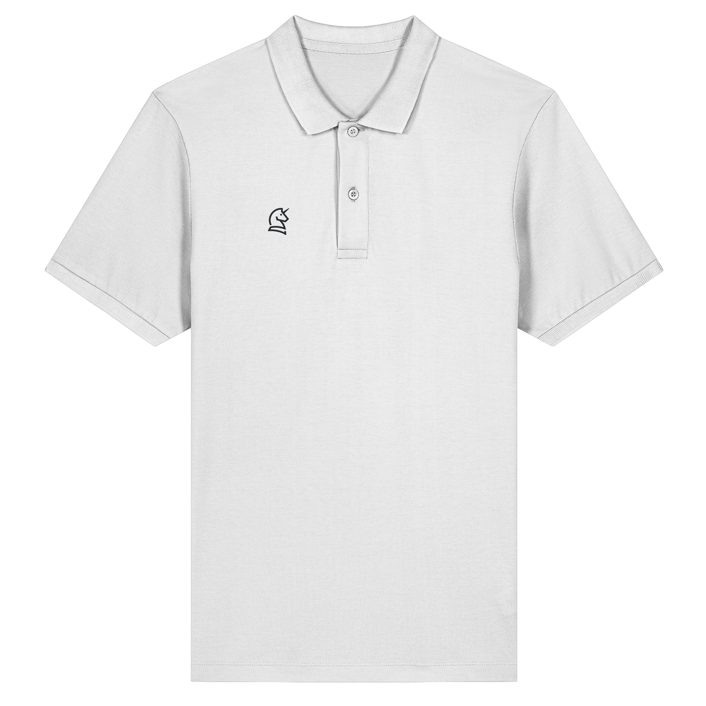 UNICORN Stick - Organic Fitted Poloshirt