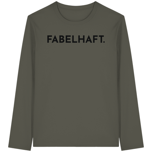 FABELHAFT. Druck - Organic Longsleeve T-Shirt