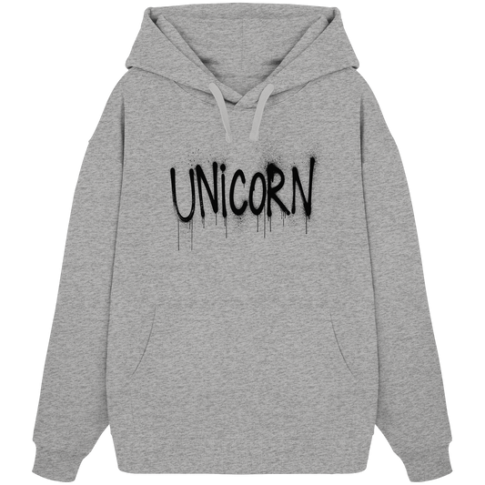 UNICORN Grafitti - Organic Oversize Hoodie