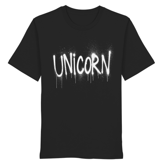 UNICORN Grafitti - Organic Shirt