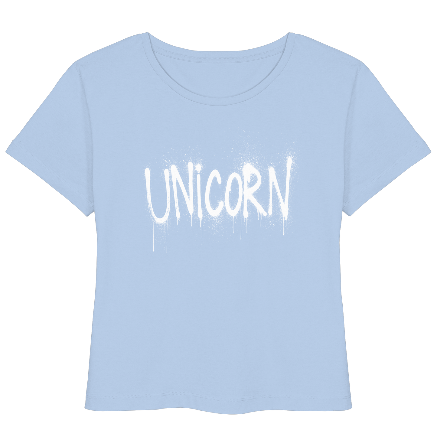 UNICORN Grafitti - Womens Organic Lightweight T-Shirt