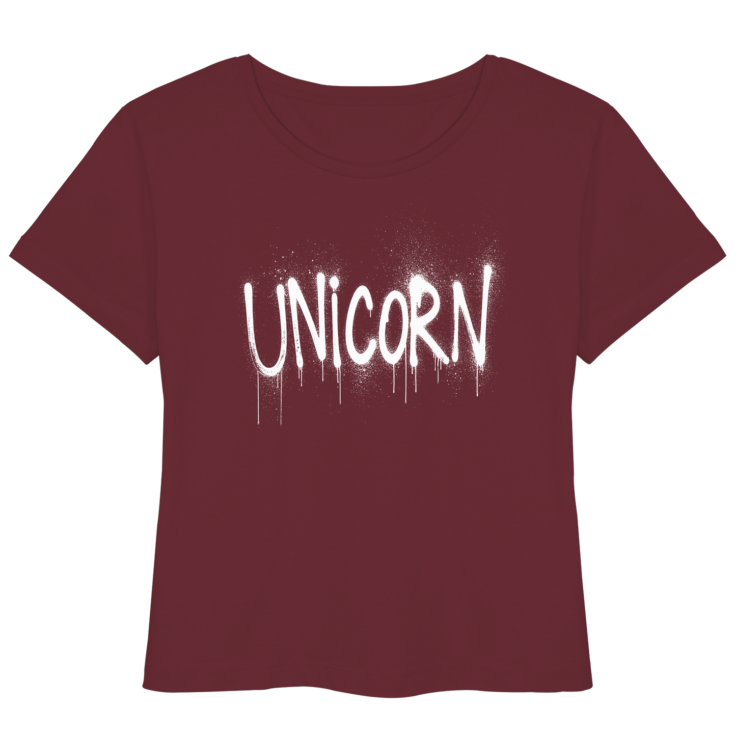 UNICORN Grafitti - Womens Organic Lightweight T-Shirt