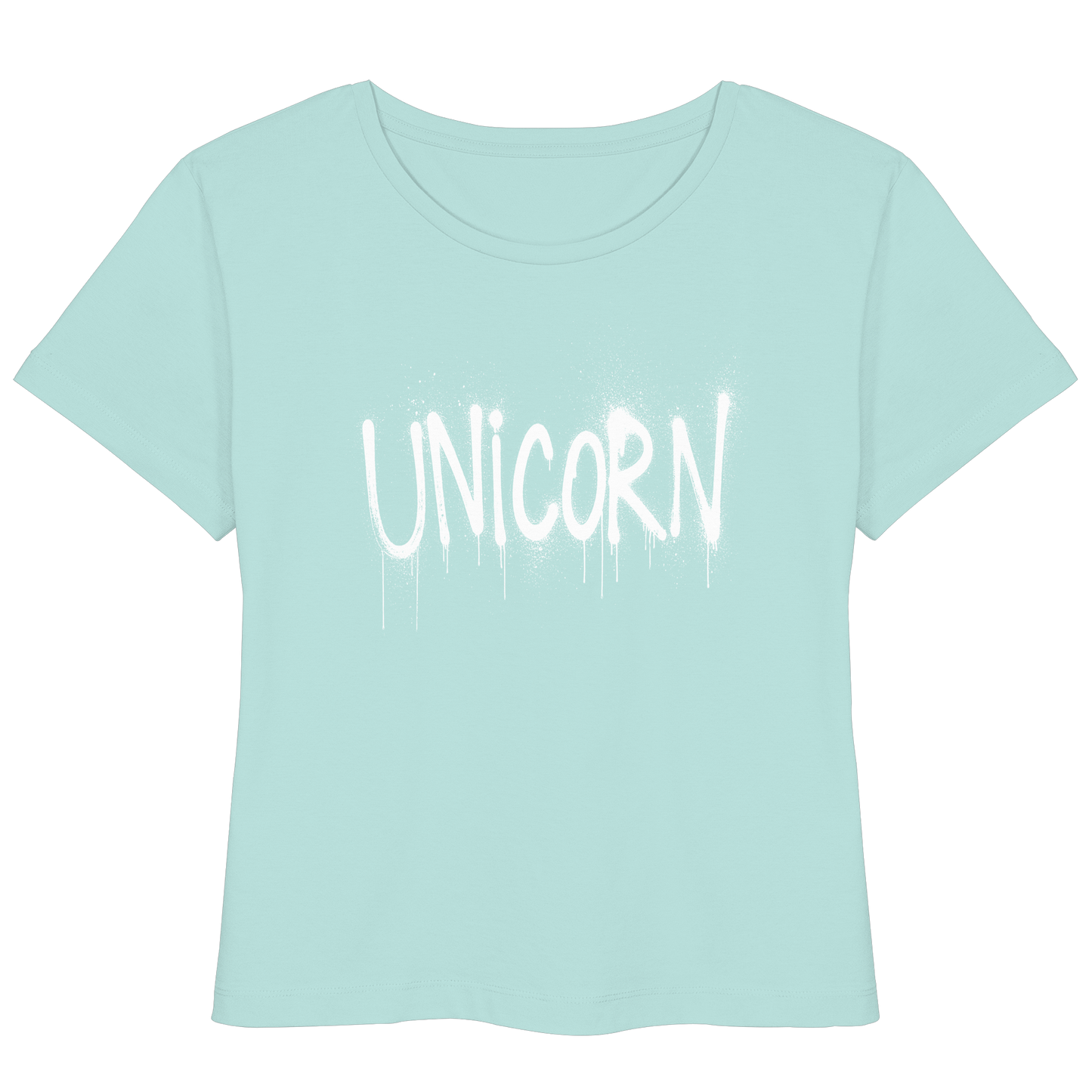 UNICORN Grafitti - Womens Organic Lightweight T-Shirt