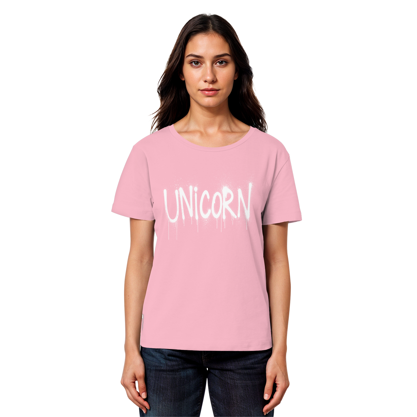 UNICORN Grafitti - Womens Organic Lightweight T-Shirt