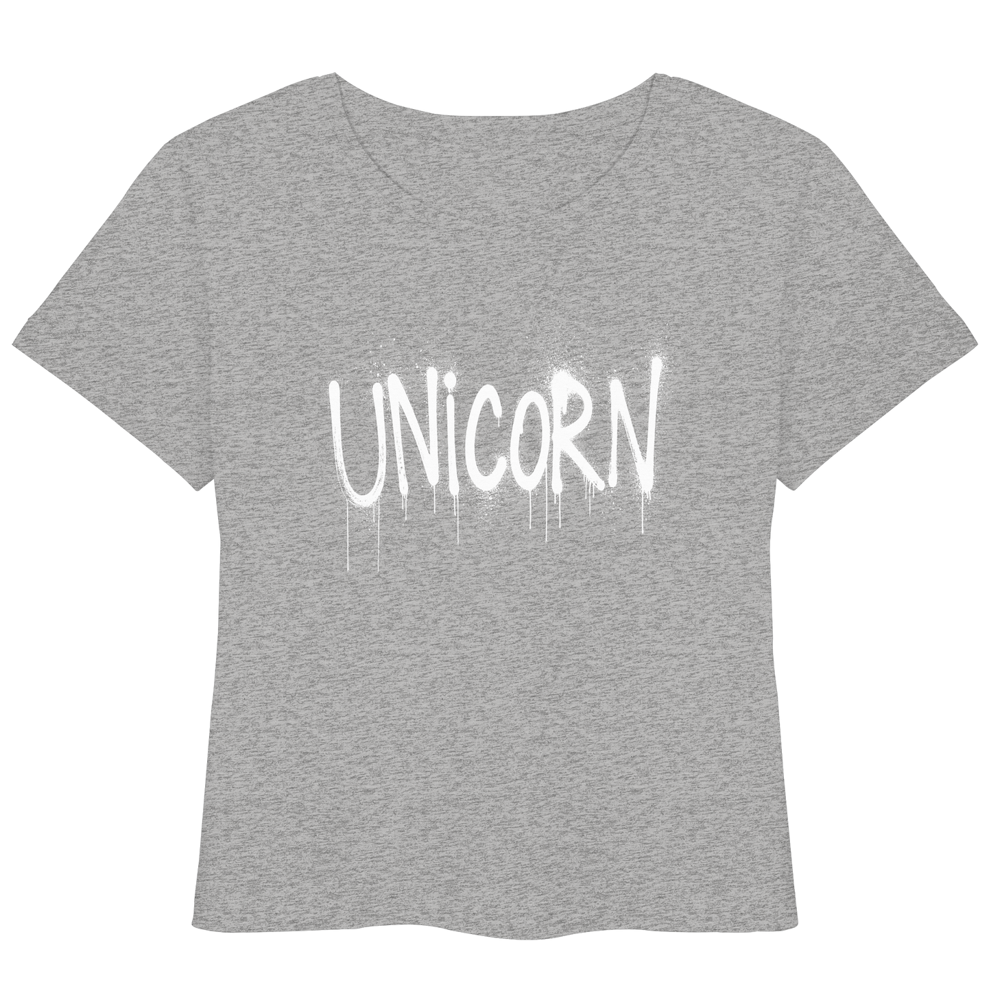 UNICORN Grafitti - Womens Organic Lightweight T-Shirt