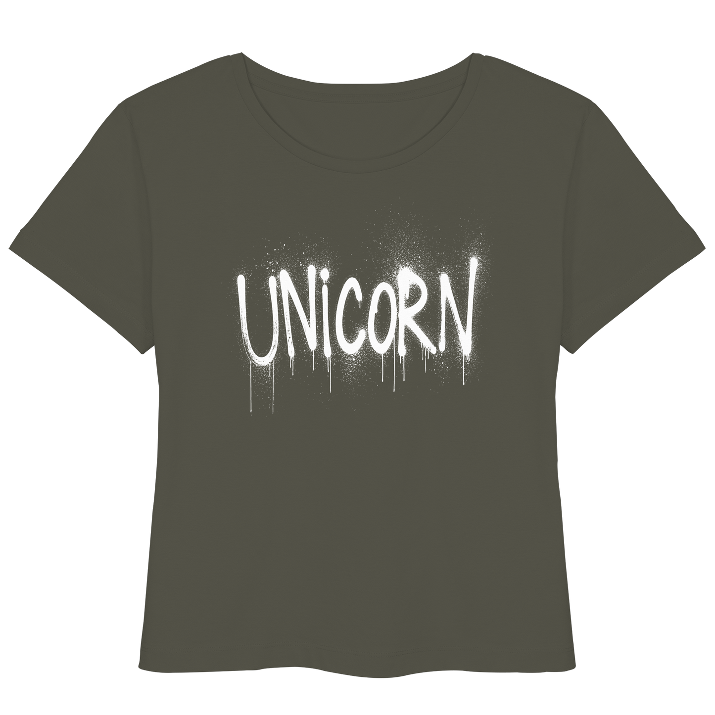 UNICORN Grafitti - Womens Organic Lightweight T-Shirt