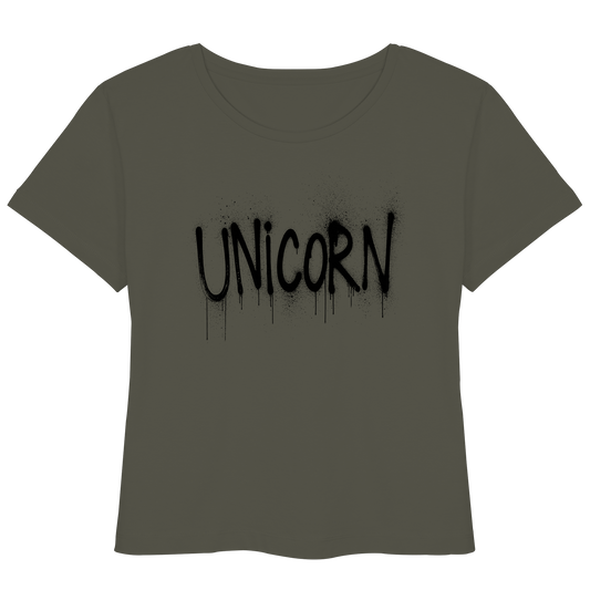 UNICORN Grafitti - Womens Organic Lightweight T-Shirt