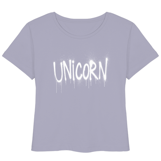 UNICORN Grafitti - Womens Organic Lightweight T-Shirt