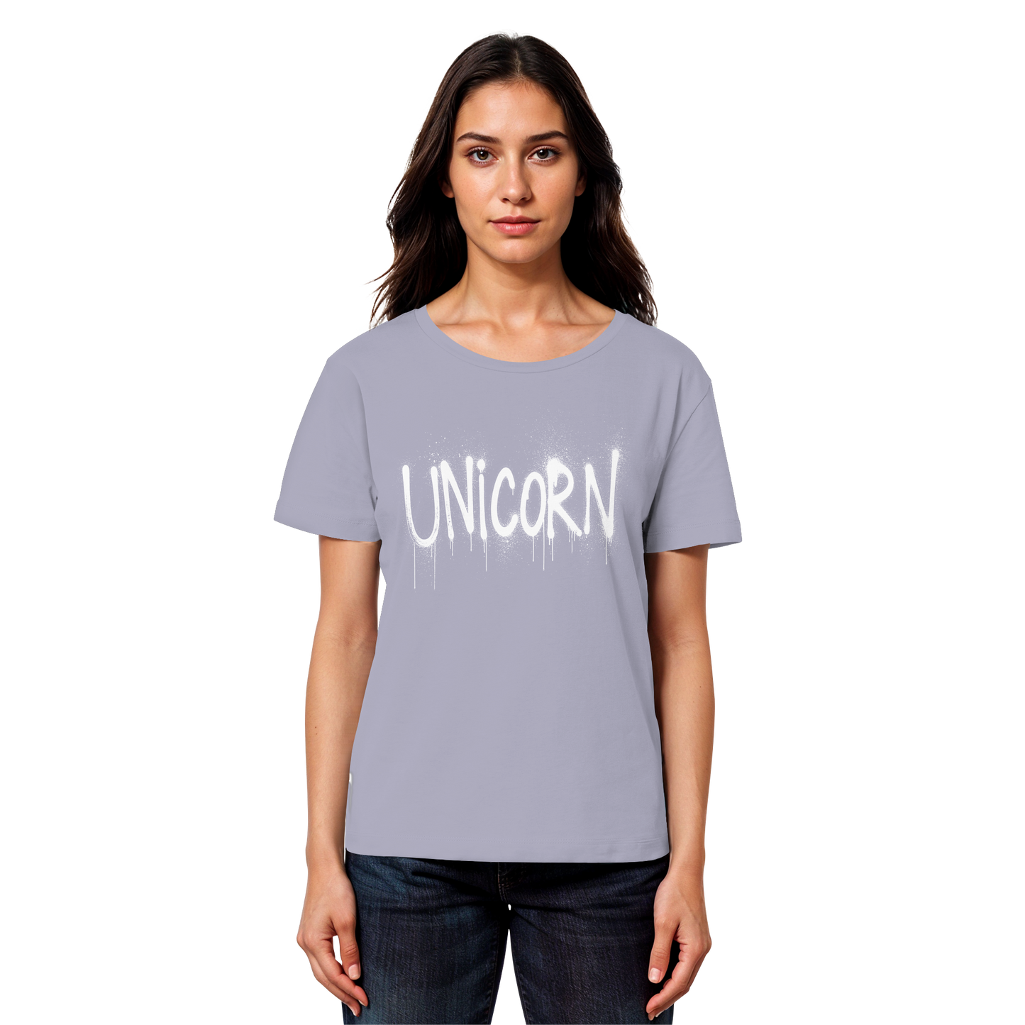 UNICORN Grafitti - Womens Organic Lightweight T-Shirt