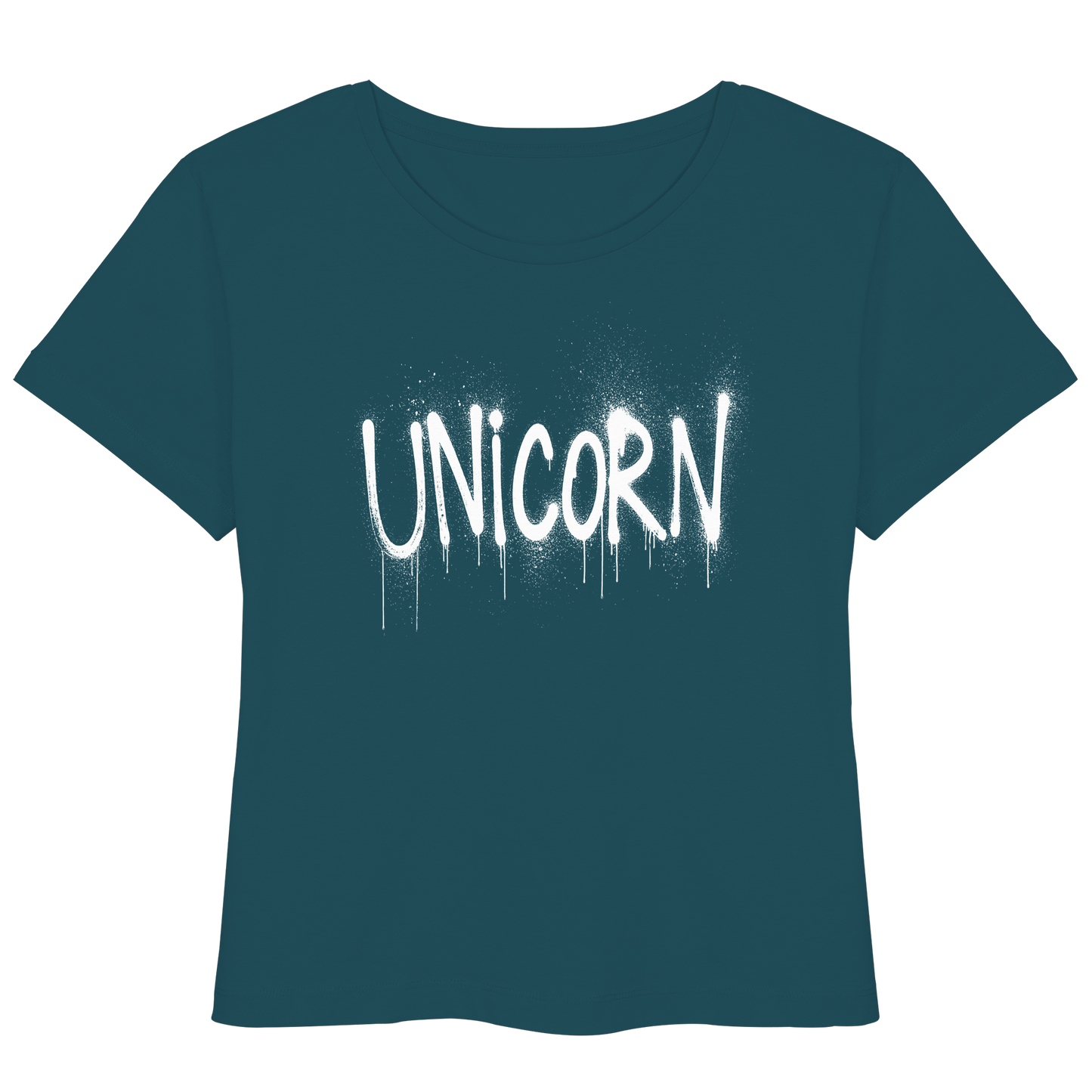 UNICORN Grafitti - Womens Organic Lightweight T-Shirt