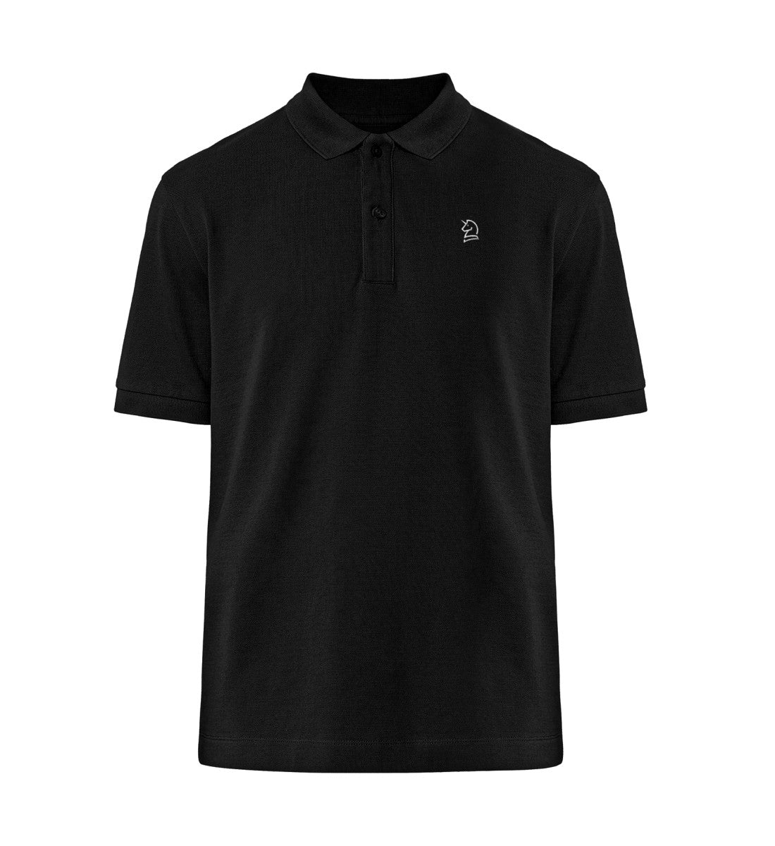 UNICORN weiß | Polo-Shirt mit Stick - unicorn-merch.shop – Unicorn 