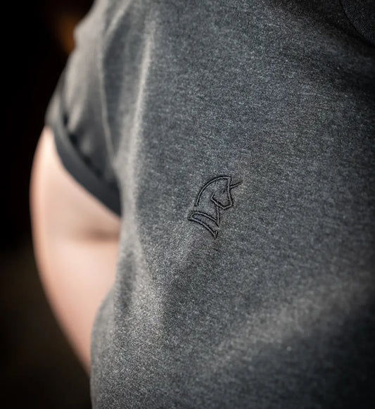 UNICORN schwarzer Stick - Herren Premium Organic Shirt