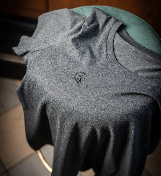 UNICORN schwarzer Stick  - Damen Premium Organic Shirt