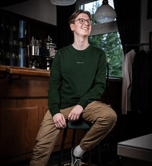 FABELHAFT weißer Stick - Unisex Organic Sweatshirt